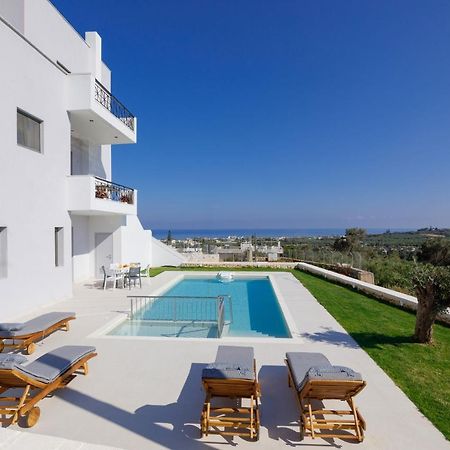 Apartment Tilio - New Apartment With Private Pool 1400M From The Beach Rethymno  Ngoại thất bức ảnh