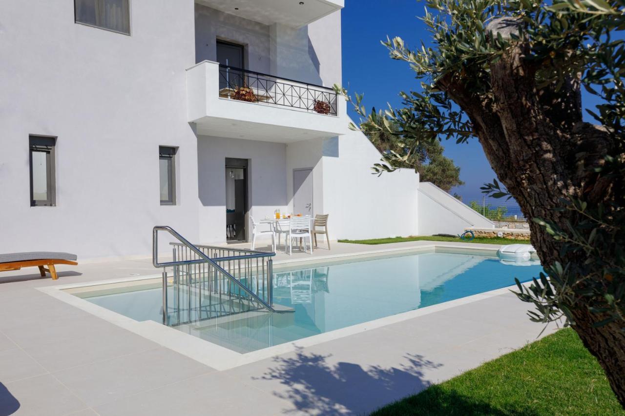 Apartment Tilio - New Apartment With Private Pool 1400M From The Beach Rethymno  Ngoại thất bức ảnh